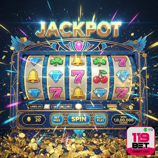 Imagem de slots do 119bet, destaque para variedade de jogos de caça-níqueis no site 119bet.